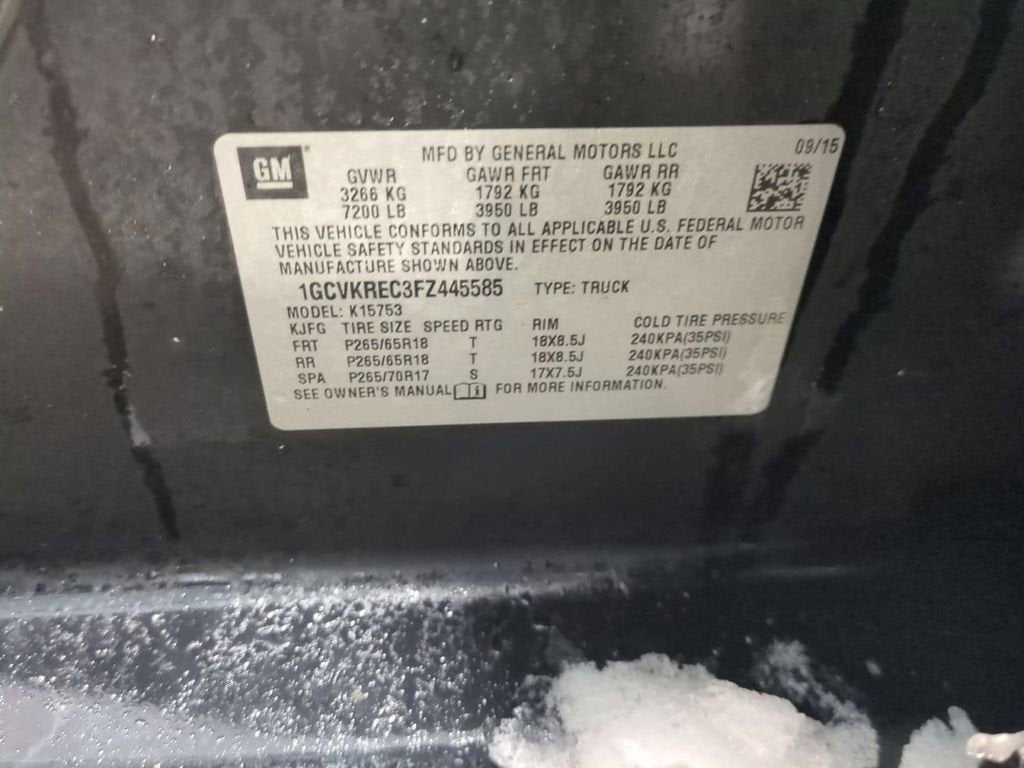 2015 Chevrolet Silverado 1500 LT