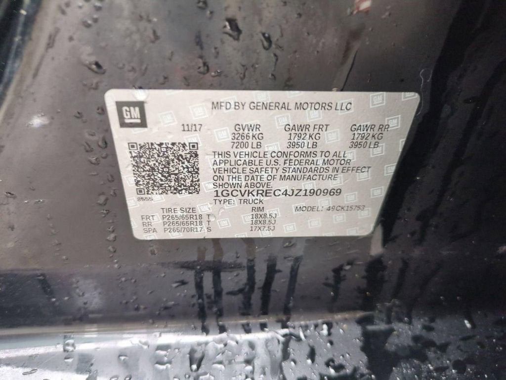 2018 Chevrolet Silverado 1500 LT