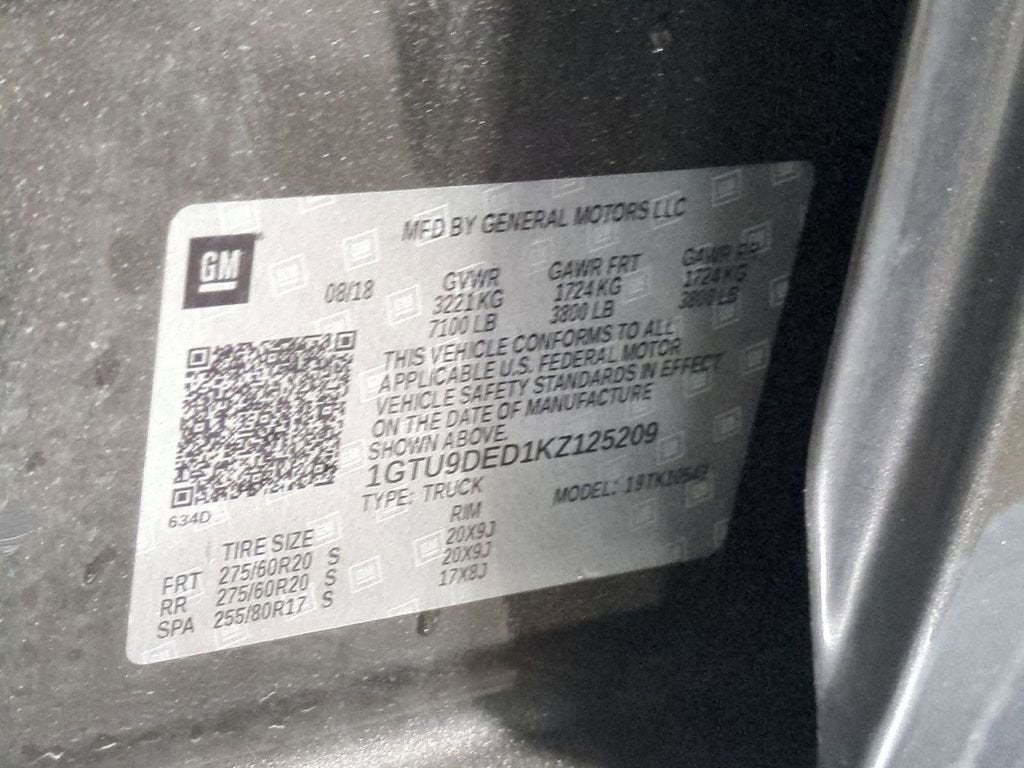 2019 GMC Sierra 1500 SLT