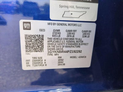 2023 Cadillac XT5 Luxury