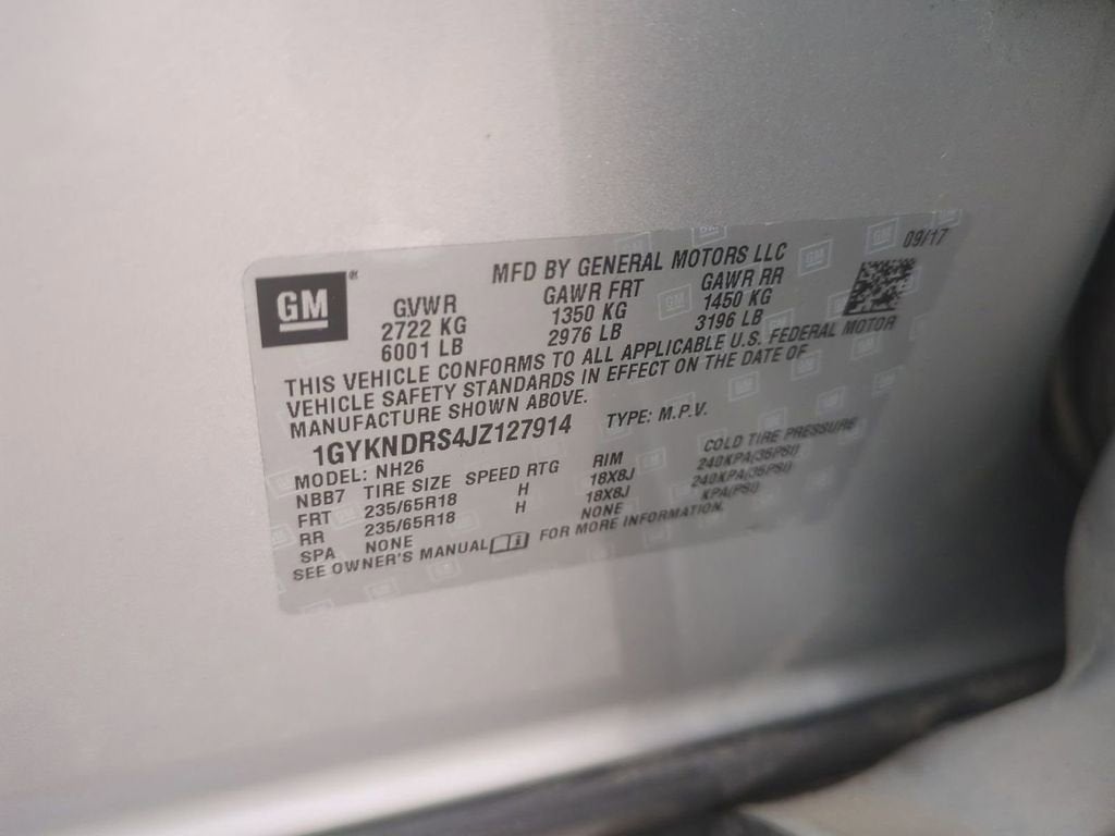 2018 Cadillac XT5 Luxury AWD