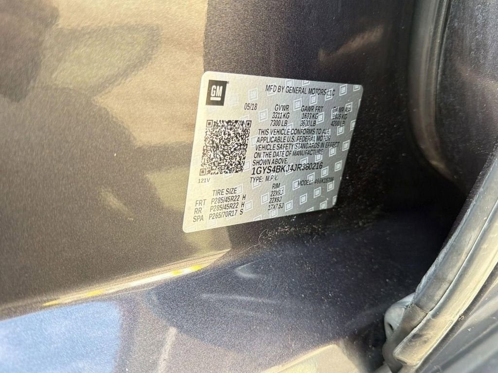 2018 Cadillac Escalade Luxury