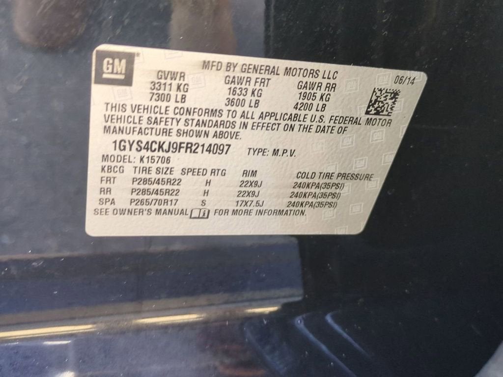 2015 Cadillac Escalade Premium