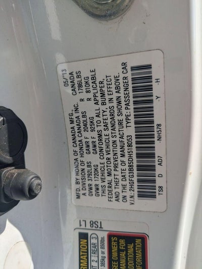 2013 Honda Civic EX