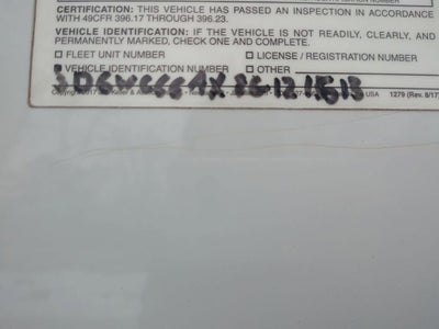 2008 Dodge Ram 4500 REG 168WB 4X2