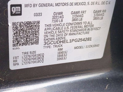 2023 Chevrolet Silverado 1500 ZR2