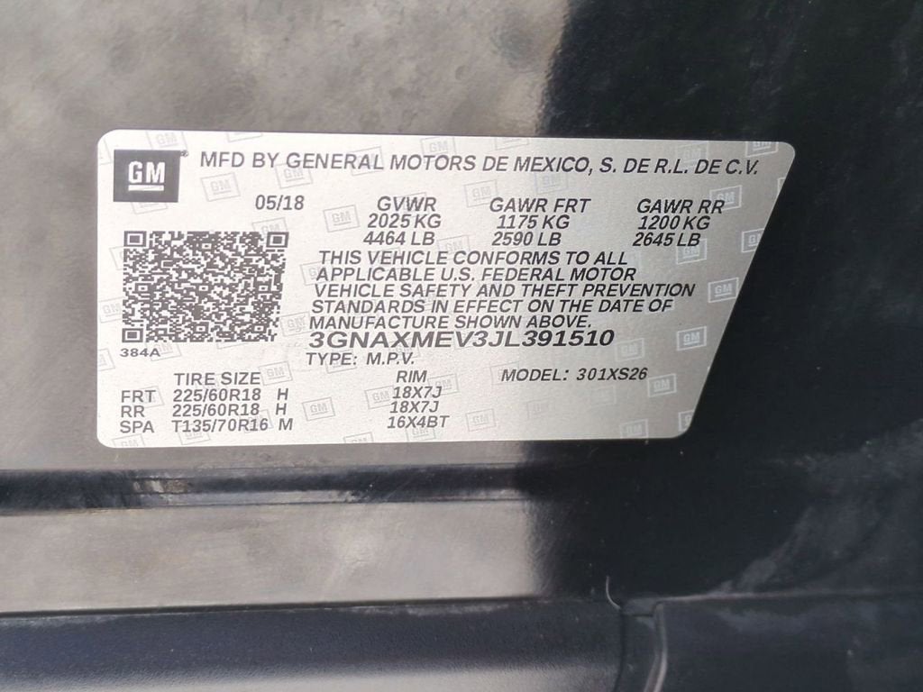 2018 Chevrolet Equinox Premier