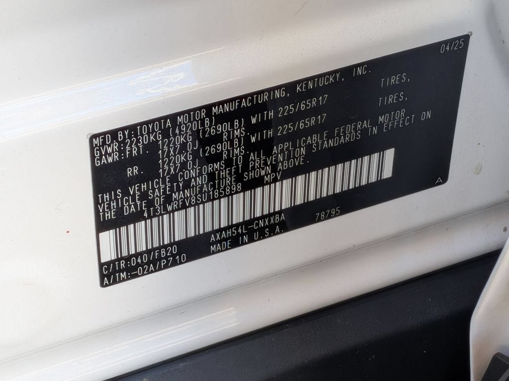 2025 Toyota RAV4 Hybrid LE