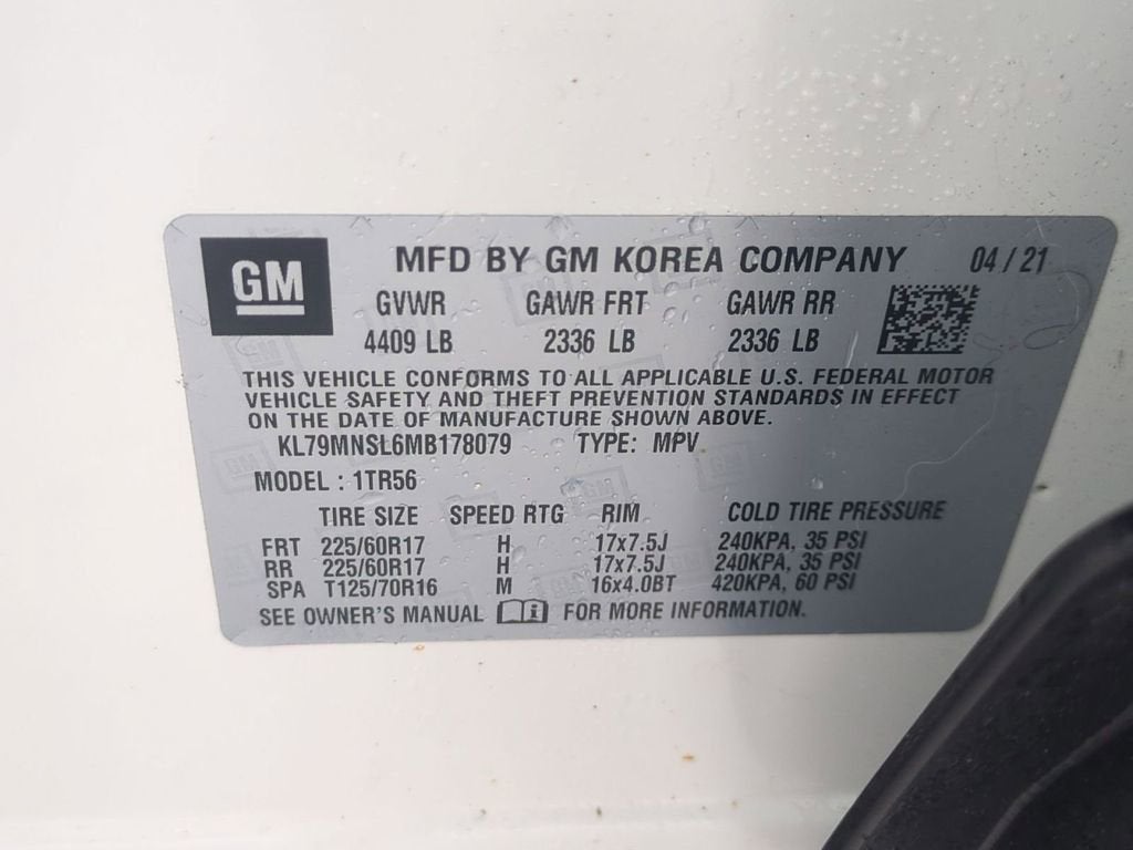 2021 Chevrolet Trailblazer LS