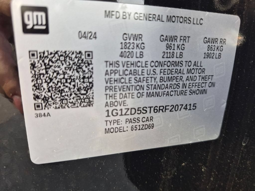 2024 Chevrolet Malibu 1LT