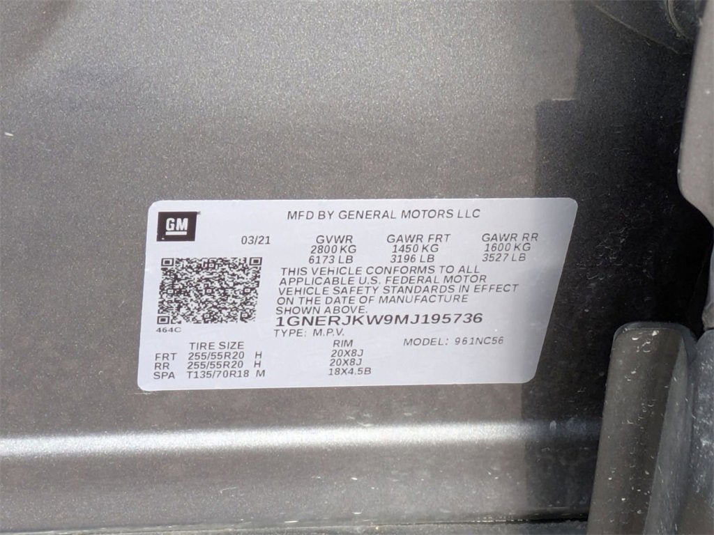 2021 Chevrolet Traverse RS