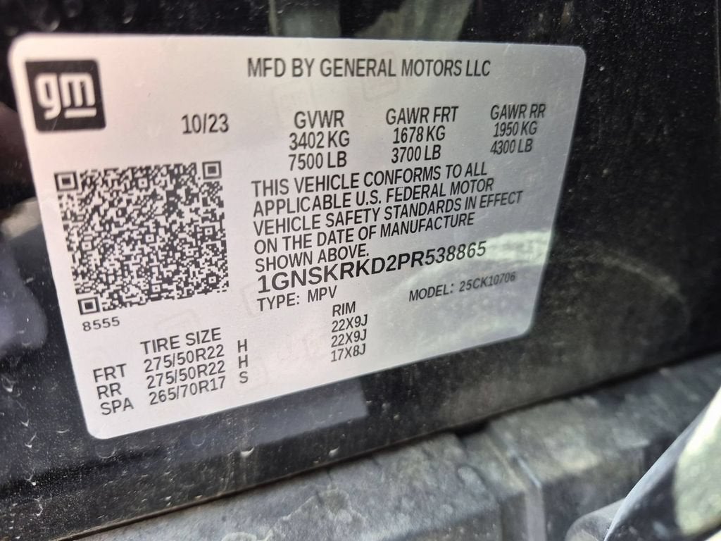 2023 Chevrolet Tahoe RST