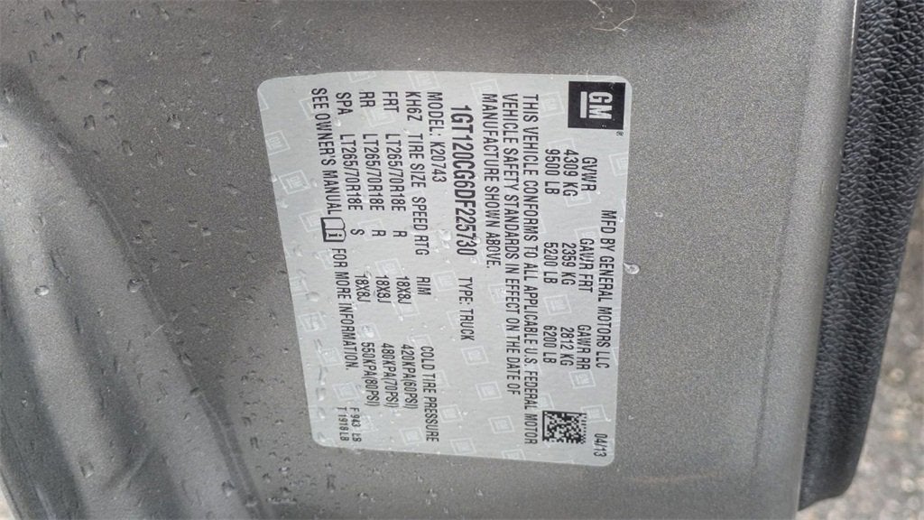 2013 GMC Sierra 2500 HD SLE