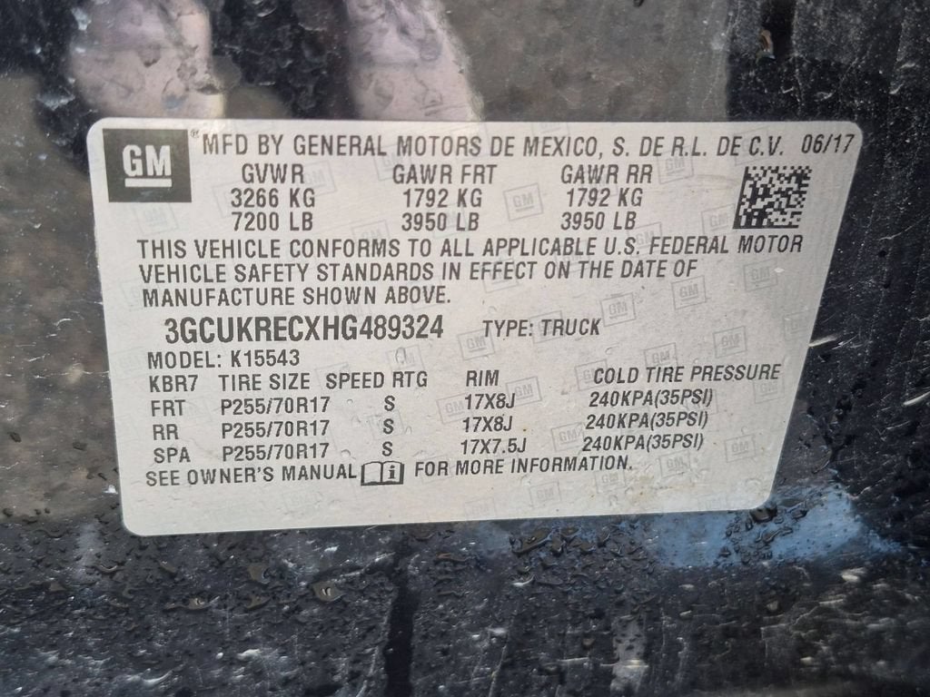 2017 Chevrolet Silverado 1500 LT