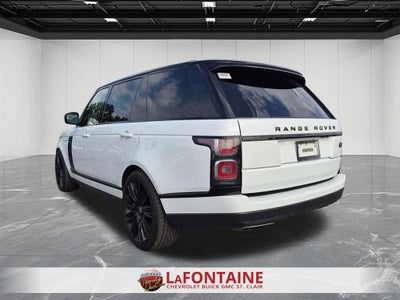 2018 Land Rover Range Rover 4DR SUV V8 SC LWB