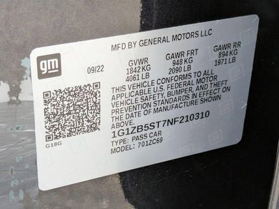 2022 Chevrolet Malibu LS