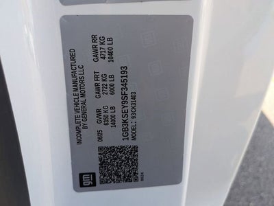 2025 Chevrolet Silverado 3500 HD Chassis Cab Work Truck