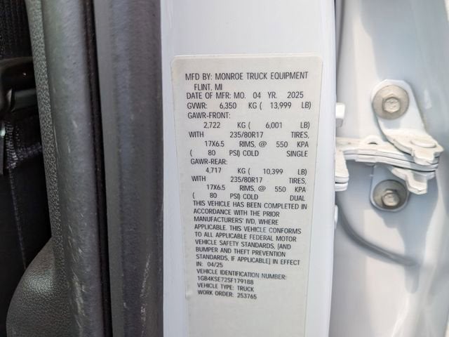 2025 Chevrolet Silverado 3500 HD Chassis Cab Work Truck