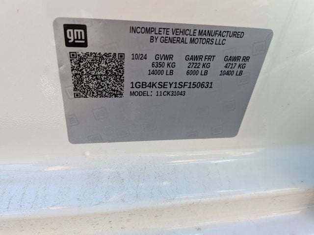 2025 Chevrolet Silverado 3500 HD Chassis Cab Work Truck