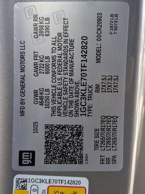 2026 Chevrolet Silverado 2500 HD WT