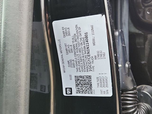 2022 Chevrolet Colorado LT