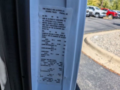 2025 Chevrolet Express Cargo 2500 WT