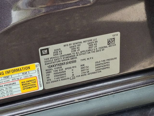 2015 GMC Acadia Denali