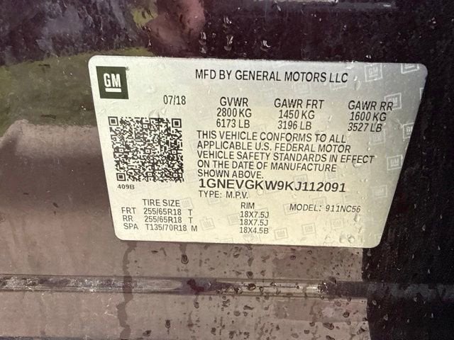 2019 Chevrolet Traverse LT Cloth