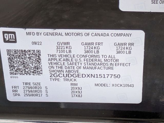 2022 Chevrolet Silverado 1500 LTZ