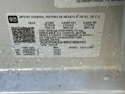 2024 Chevrolet Silverado 1500 LT (2FL)