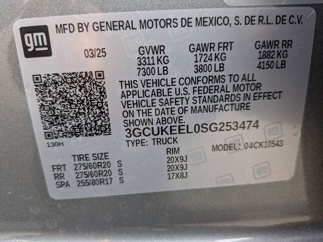 2025 Chevrolet Silverado 1500 RST