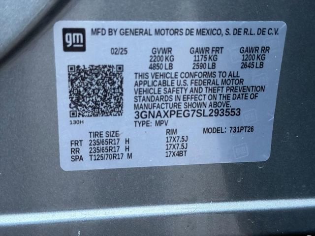 2025 Chevrolet Equinox LT