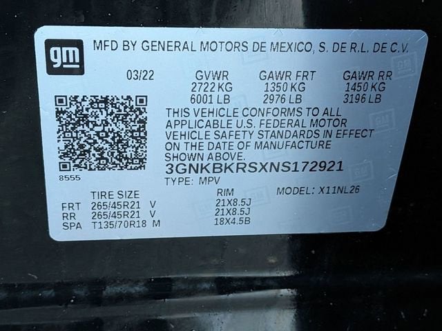 2022 Chevrolet Blazer RS