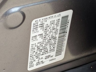 2020 Nissan Rogue SV Intelligent AWD