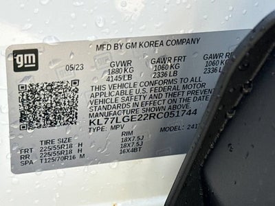 2024 Chevrolet Trax 1RS