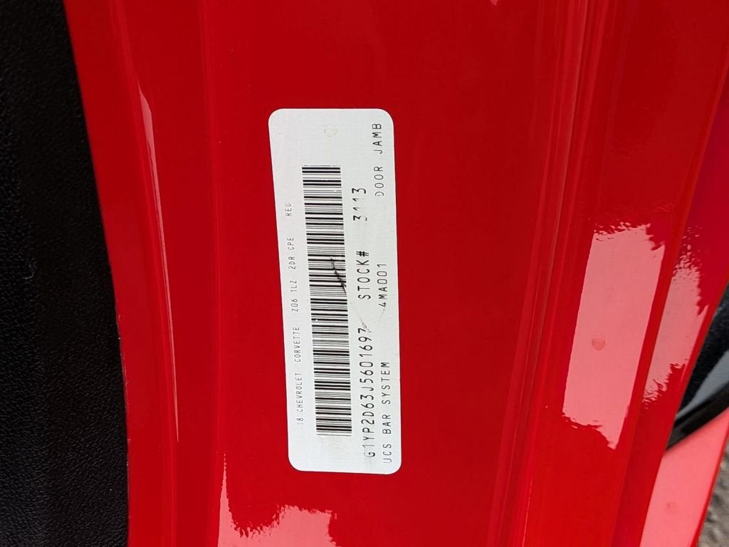 2018 Chevrolet Corvette Z06 Z06 1LZ