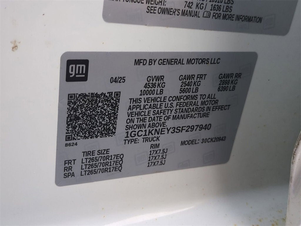 2025 Chevrolet Silverado 2500 HD LT