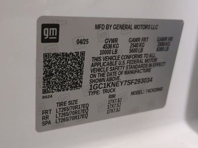 2025 Chevrolet Silverado 2500 HD LT