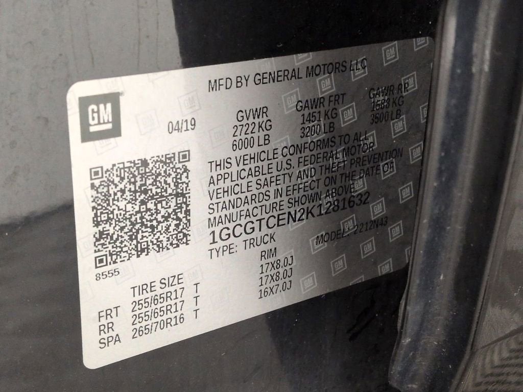 2019 Chevrolet Colorado 4WD LT