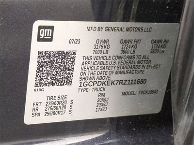 2024 Chevrolet Silverado 1500 LT (2FL)