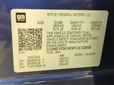 2023 Chevrolet Traverse LT Cloth