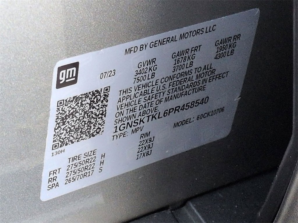 2023 Chevrolet Tahoe High Country