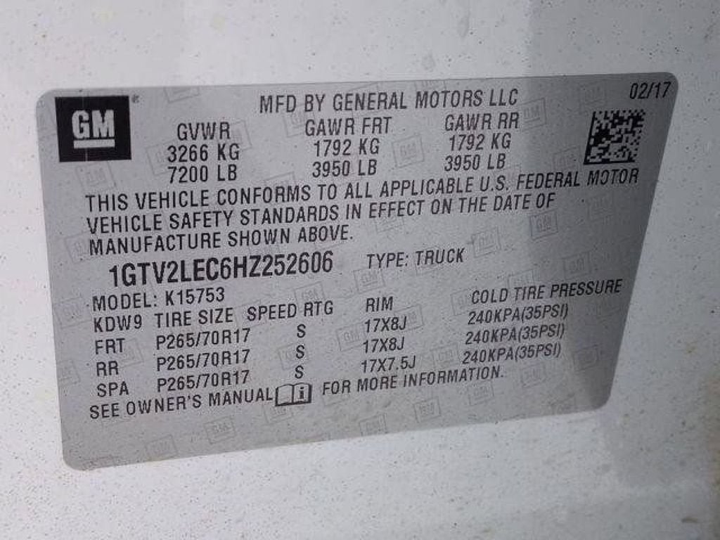 2017 GMC Sierra 1500 DBL CAB 4WD