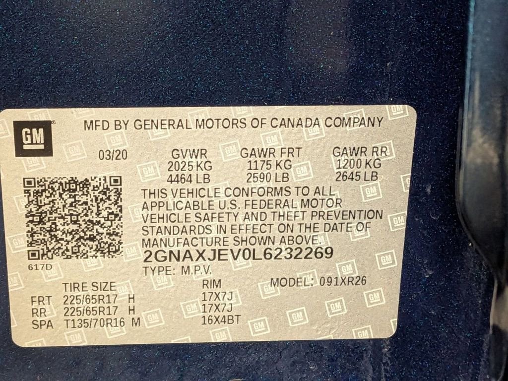 2020 Chevrolet Equinox LT