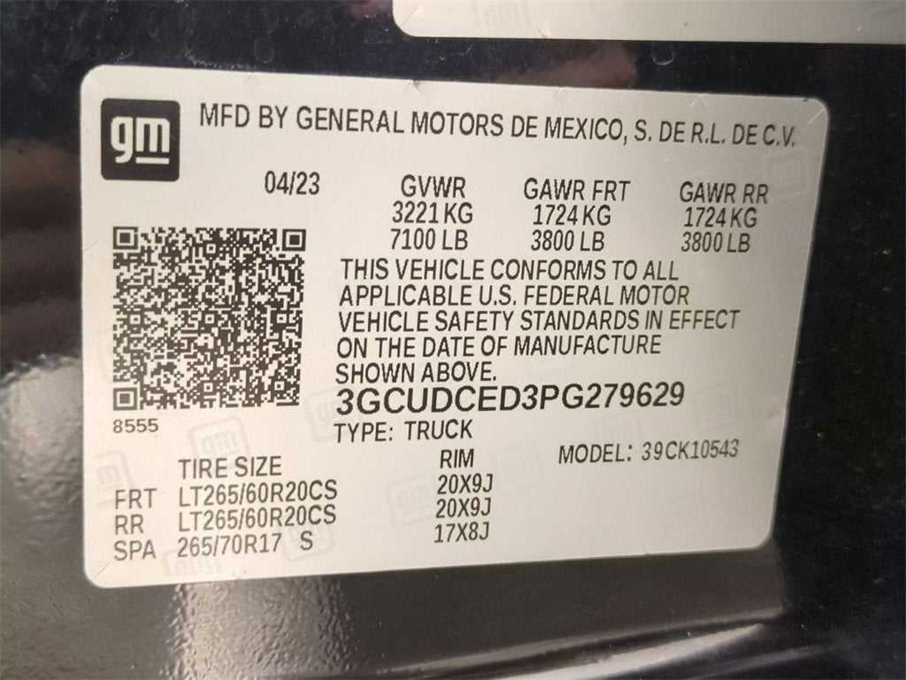 2023 Chevrolet Silverado 1500 Custom Trail Boss