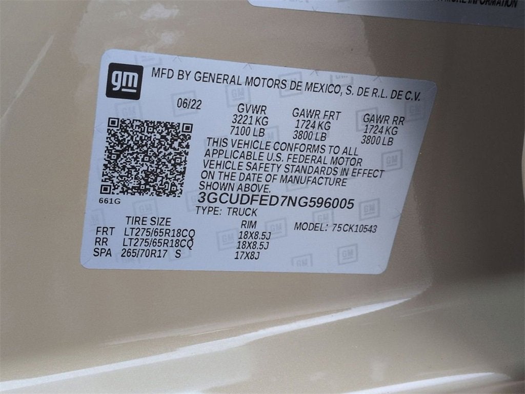 2022 Chevrolet Silverado 1500 LT Trail Boss