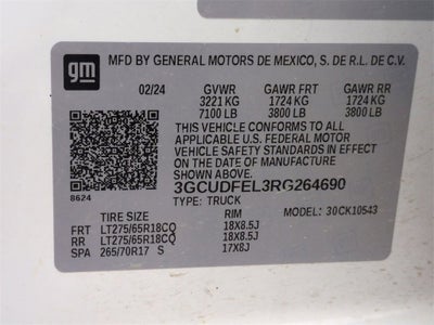 2024 Chevrolet Silverado 1500 LT Trail Boss