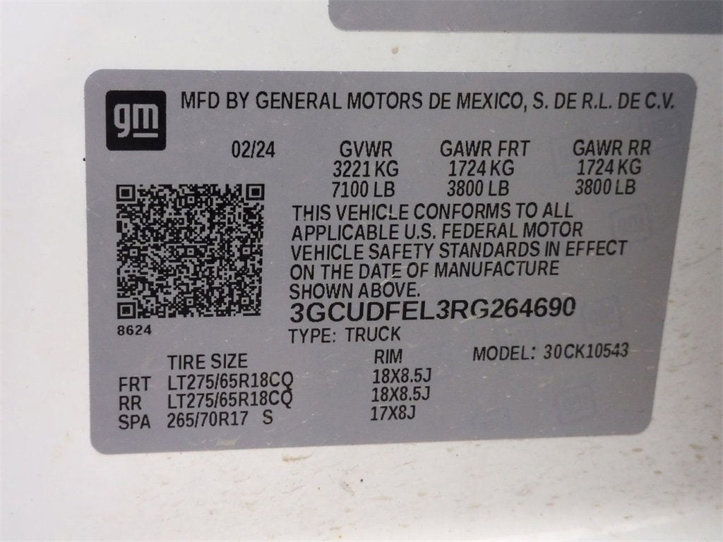 2024 Chevrolet Silverado 1500 LT Trail Boss