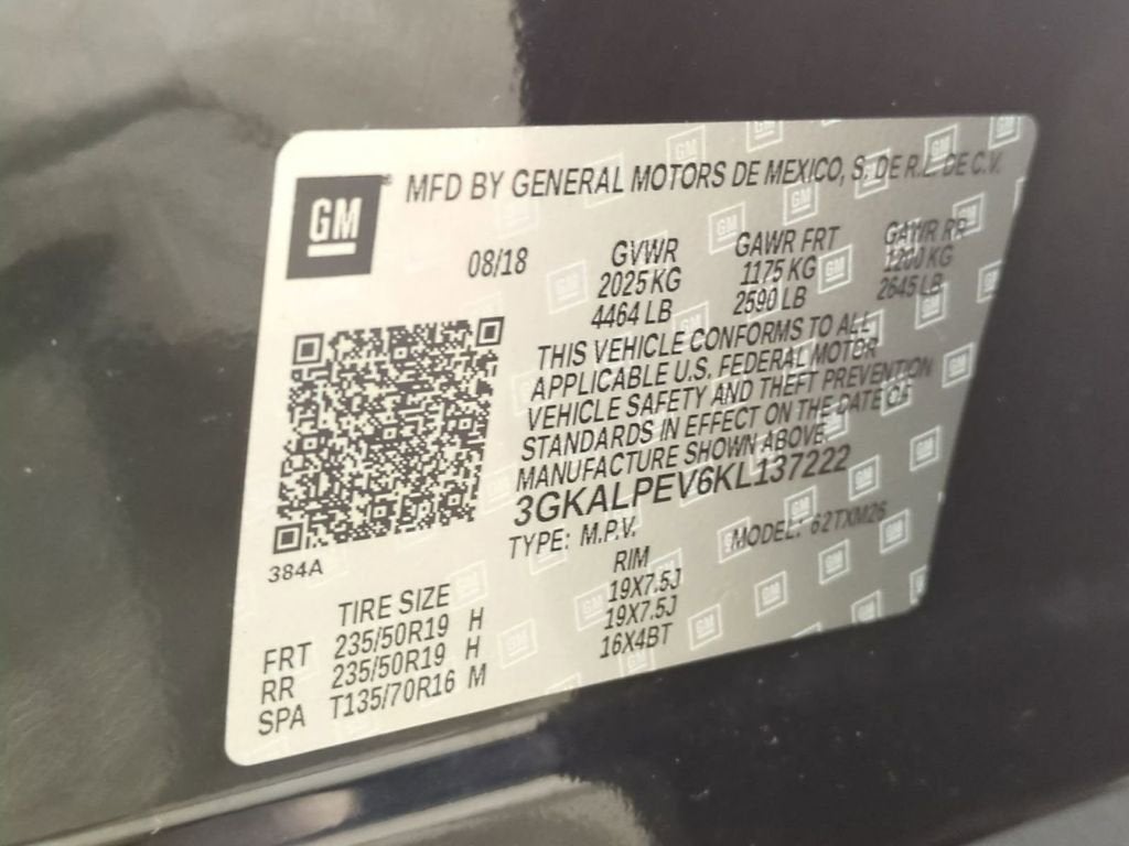 2019 GMC Terrain SLT