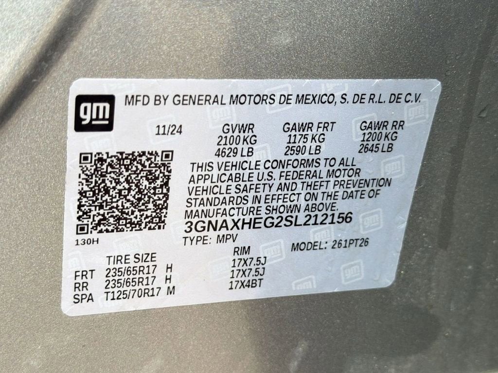 2025 Chevrolet Equinox LT